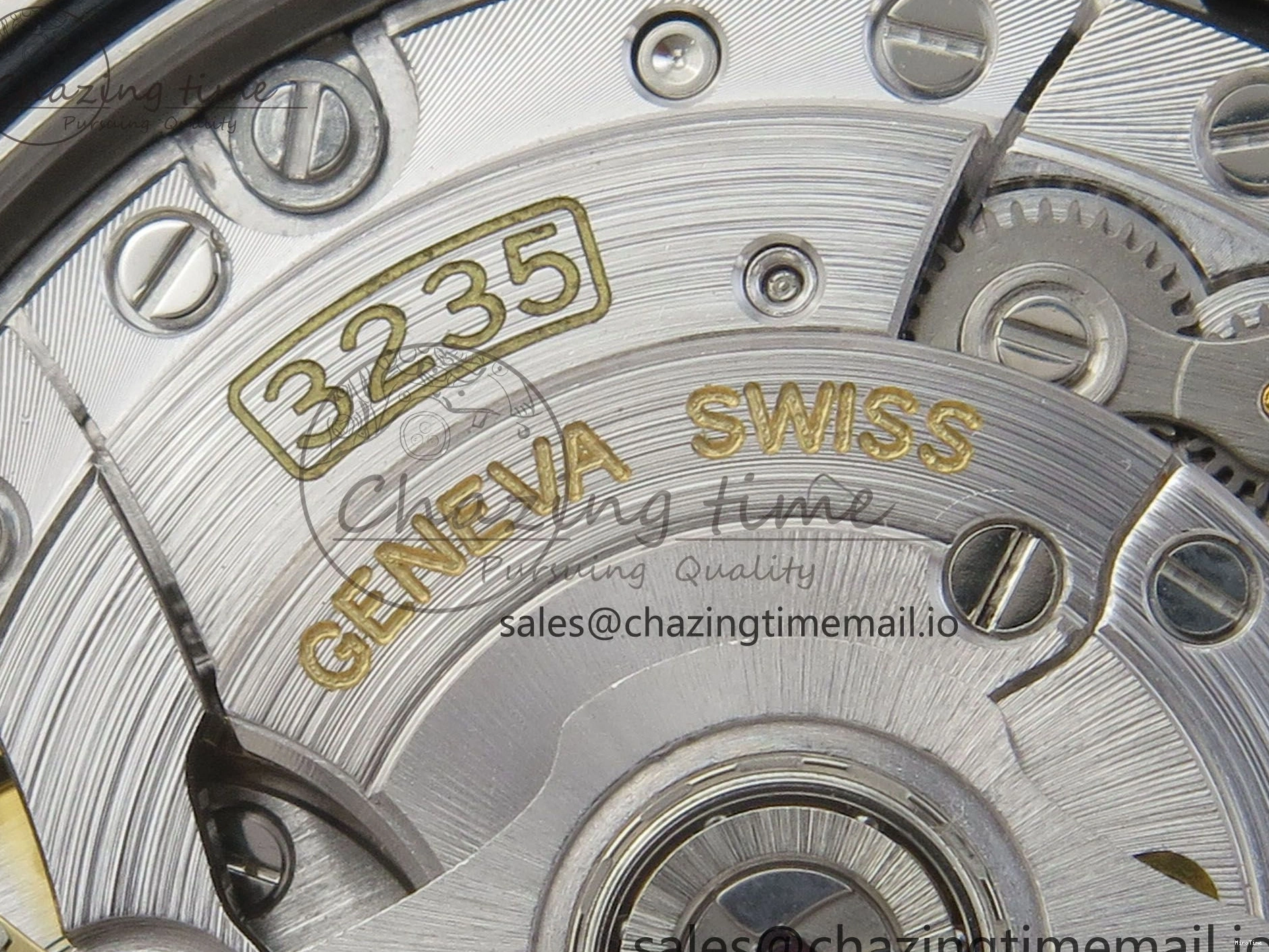 MiroTime 0426 FastDry DateJust 36 SS RG ARF 1:1 Best Edition 904L Steel White MOP Diamonds Dial on Oyster Bracelet SH 57